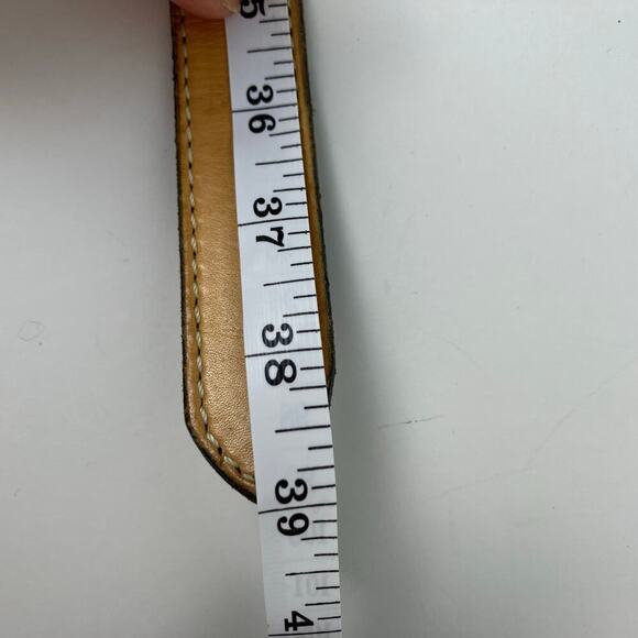 Barlow Vintage Belt Brass Buckle with Dog Black Leather Hunting Retro Sz XS-S - Picture 13 of 16